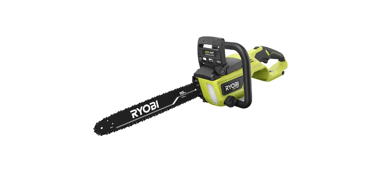 Best Ryobi 40V HP Brushless 16-Inch Cordless Battery Chainsaw