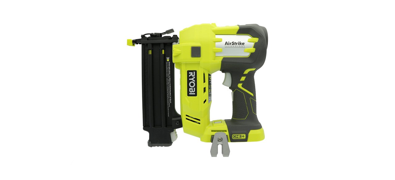 best Ryobi Airstrike 18 Volt One+ Lithium Ion Cordless Brad Nailer