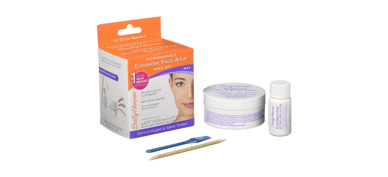 Best Sally Hansen Microwaveable Eyebrow, Face and Lip Wax Kit