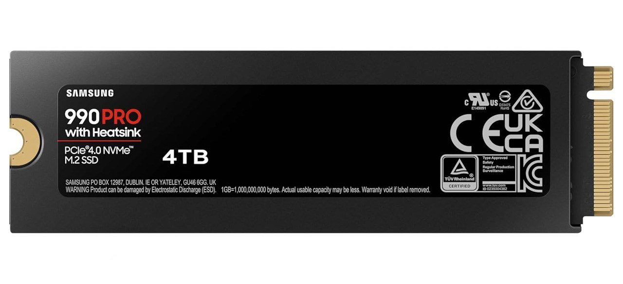Samsung 990 PRO Heatsink SSD
