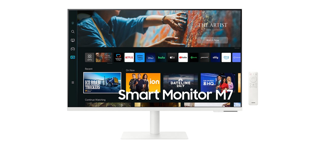 Best Samsung 27-inch M70C Smart Monitor 4K UHD with Streaming TV USB-C and Ergonomic Stand