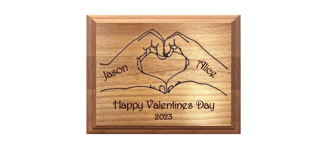 Best Santaornaments Personalized Wood Plaque