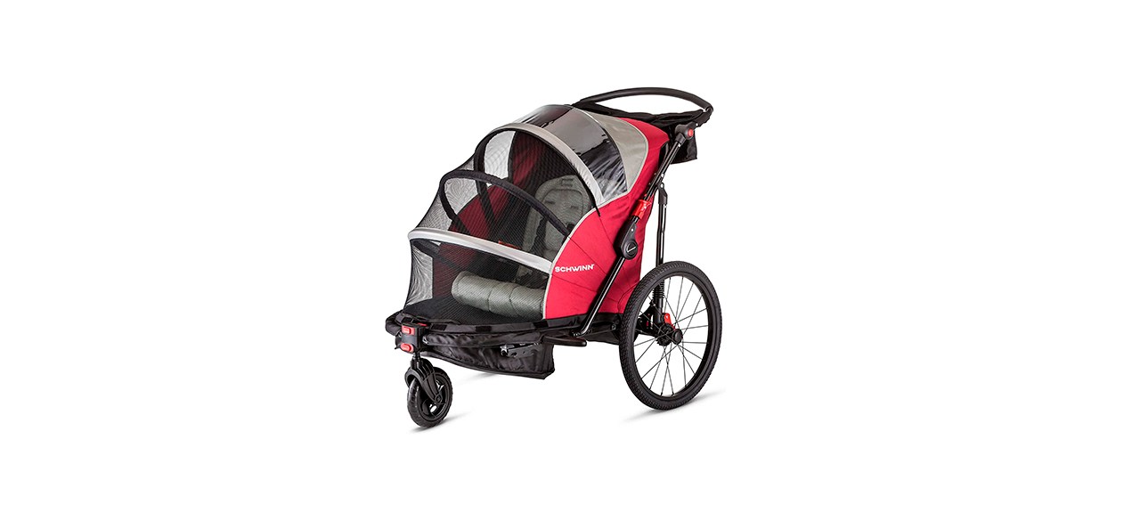 Best Schwinn Joyrider Kids 2-Seat Bike Trailer and Stroller