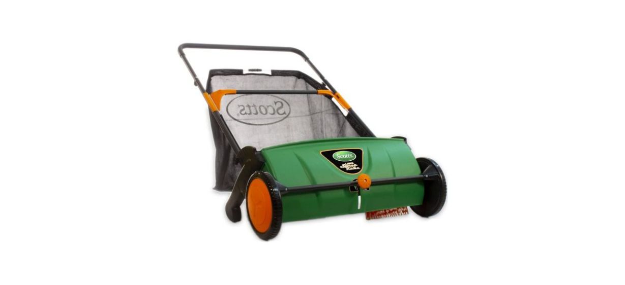 Best Scotts Outdoor 26-Inch Push Lawn Sweeper