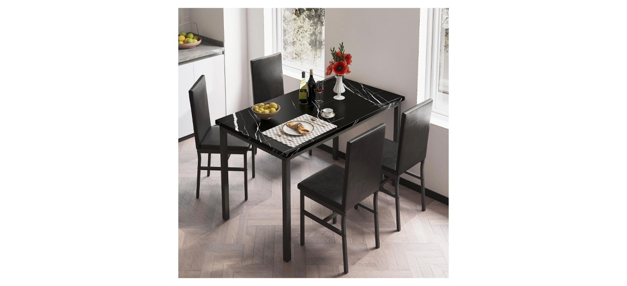 Segmart 5 Piece Dining Table Set