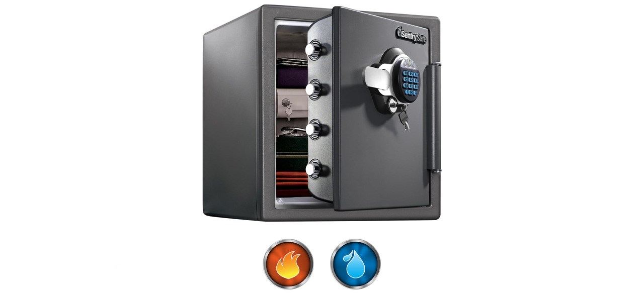 SentrySafe Waterproof and Fireproof Alloy Steel Digital Safe Box