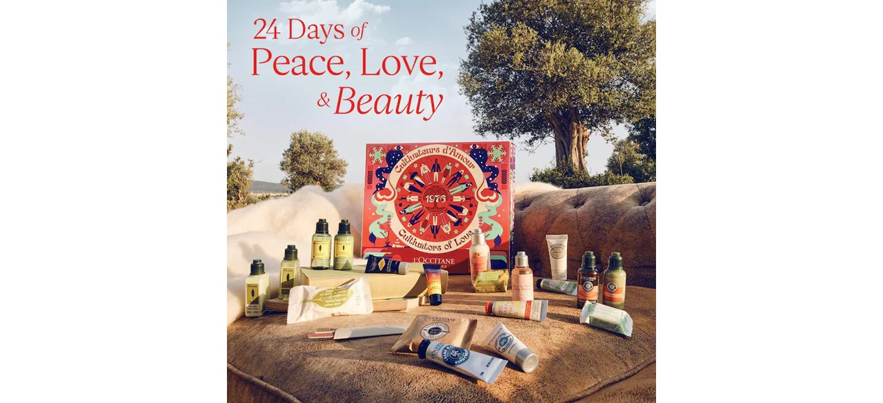 L'Occitane Classic Beauty Advent Calendar image outdoors