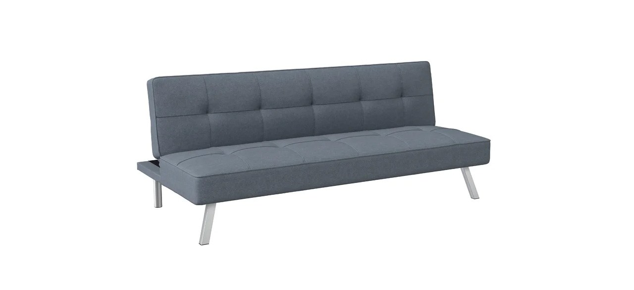 Best Serta Jameson Armless Tufted Convertible Sleeper Sofa