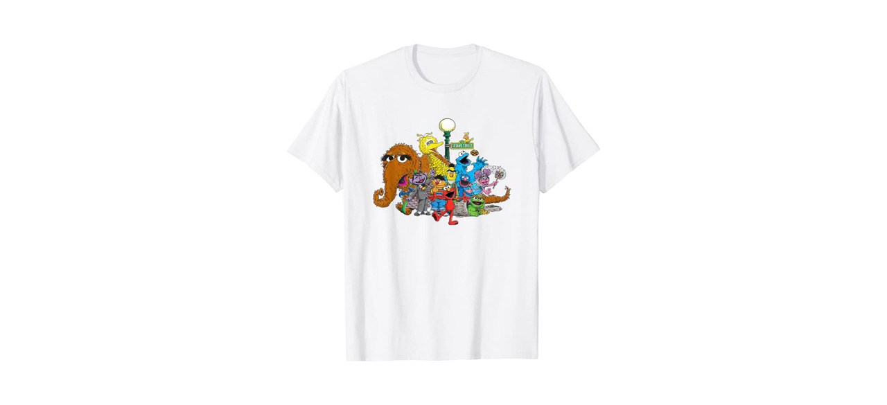 Best Sesame Street Group Street Light T-Shirt