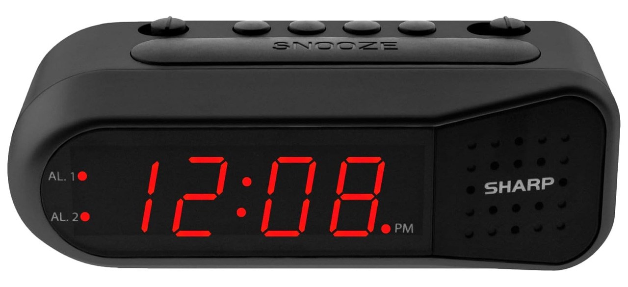Sharp Digital Alarm Clock
