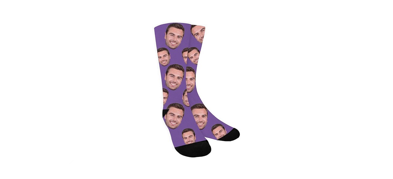 best ShineSand Custom Face Socks