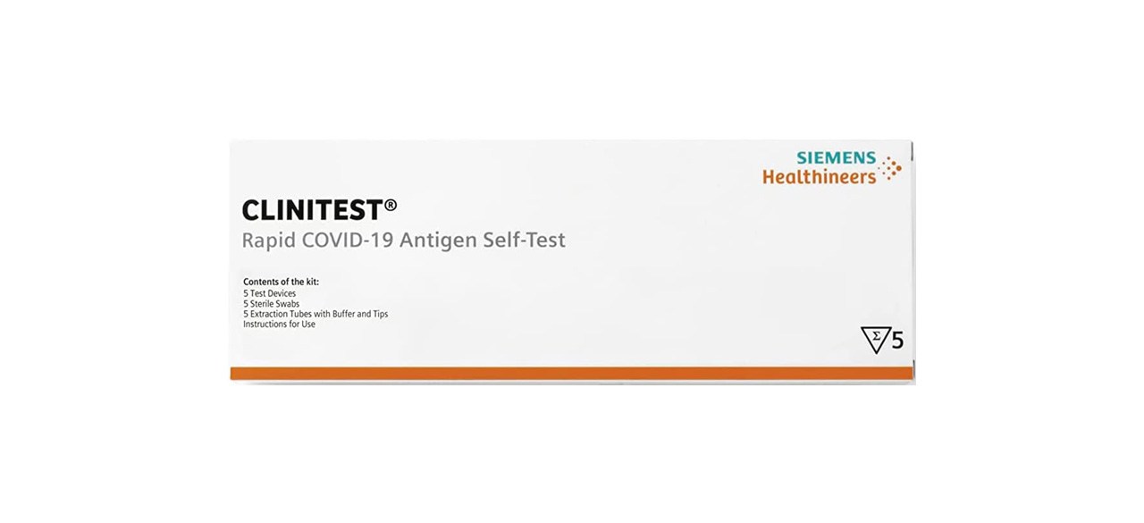 Best Siemens Healthineers Clinitest Rapid COVID-19 Antigen Self-Test