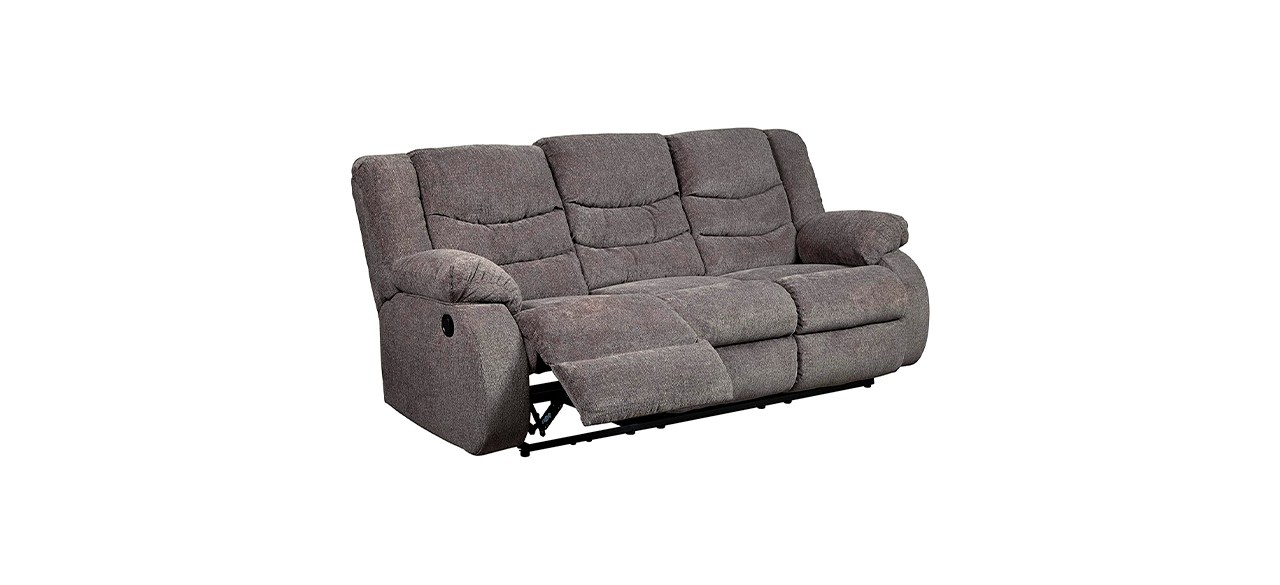 Best Signature Design by Ashley Tulen 87-inch Modern Manual Reclining Sofa