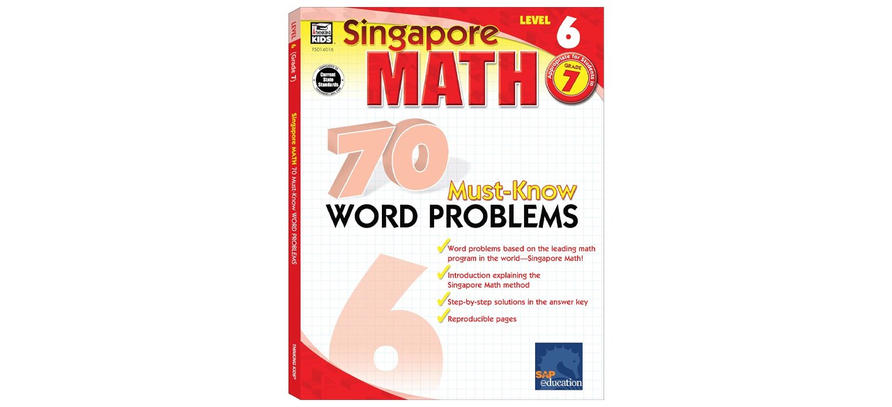 Singapore Math 70 Must-Know Word Problems for Level 6/Grade 7