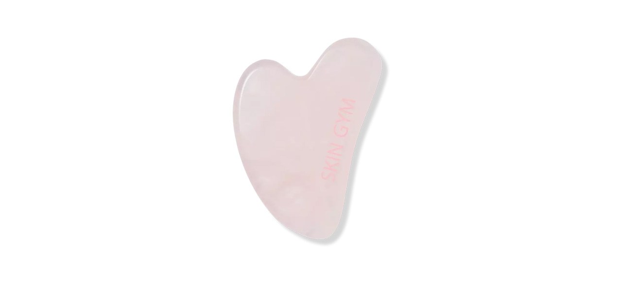 Best Skin Gym Rose Quartz Heart Gua Sha Tool -0123