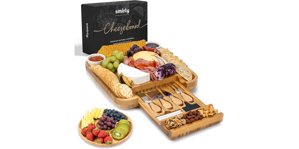 SMIRLY Charcuterie Boards Gift Set