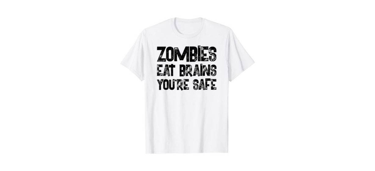Funny And Snarky Zombie Vintage Art T-shirt