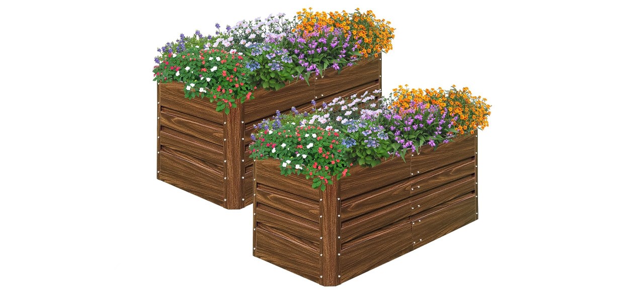 SnugNiture Two-piece 4x2x2-FT Raised Garden Bed