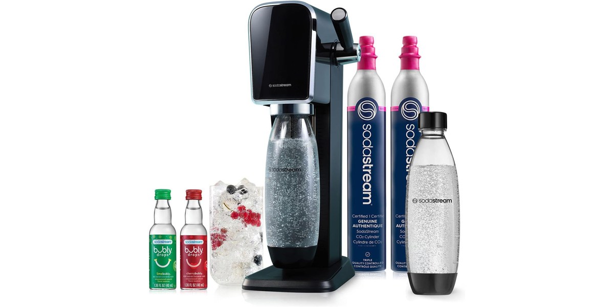 SodaStream Art Sparkling Water Maker Bundle 