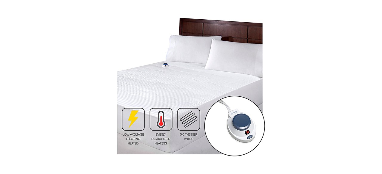 Best SoftHeat Smart Heated Electric Mattress Pad