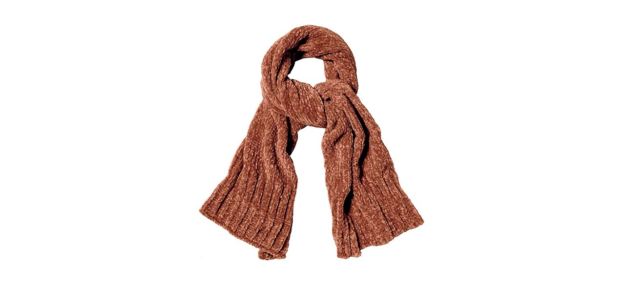 Best SOJOS Chenille Ribbed Scarf