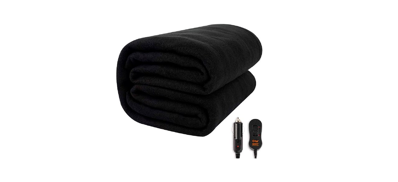 Best Sojoy Heated Travel Blanket