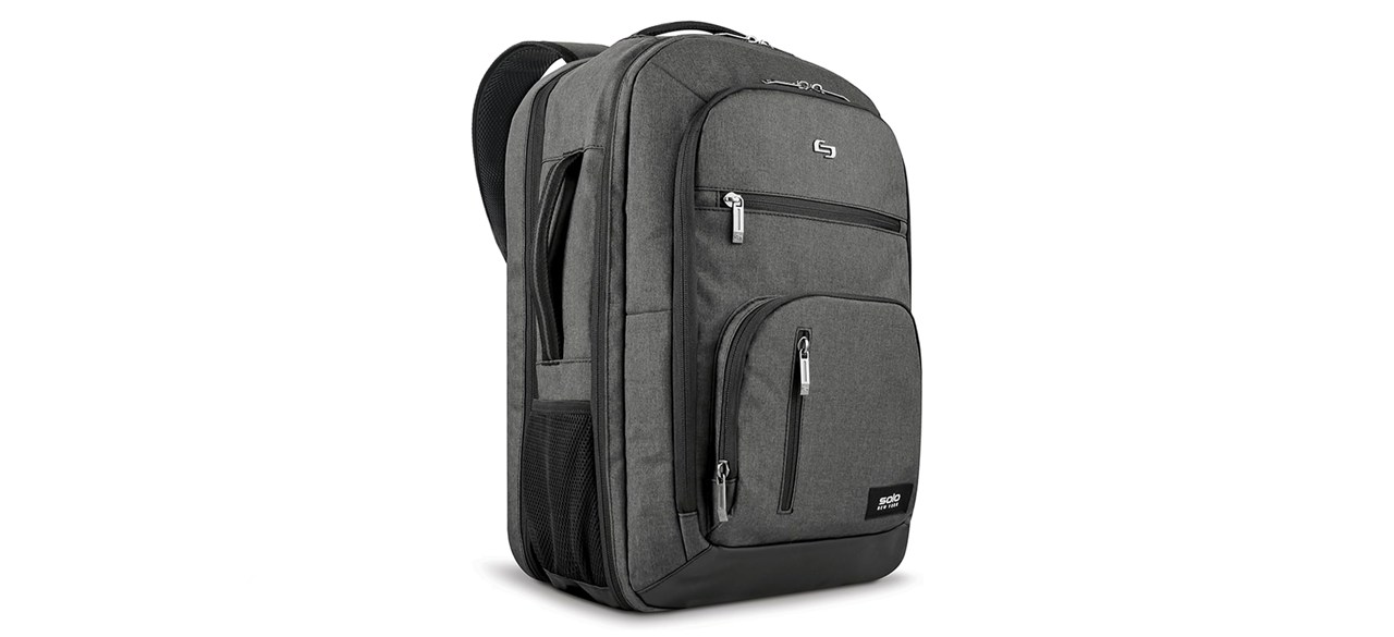Solo New York Downtown Grand Travel TSA Backpack