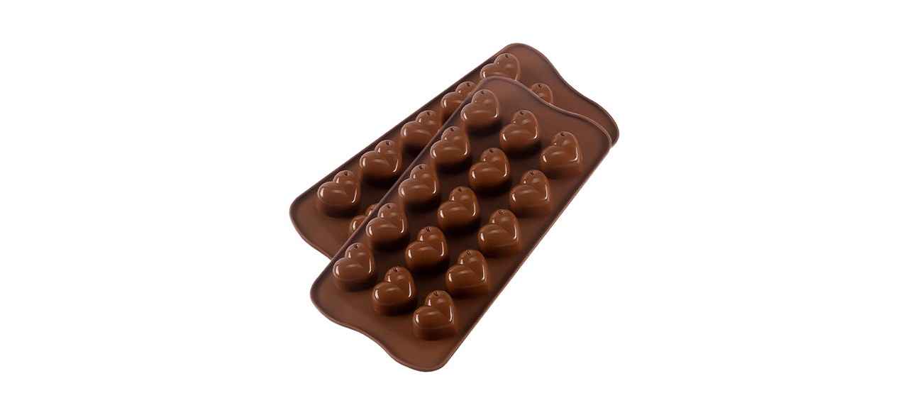 Best Sosohome Silicone Heart Chocolate Mold