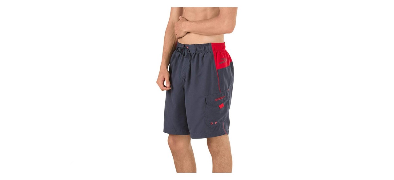 Speedo Men's Swim Trunk Knee Length Marina Sport Volley