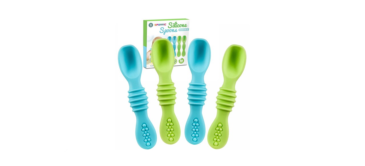 best Sperric Silicone Baby Spoons