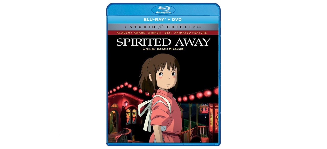 Mejor Blu-Ray de El viaje de Chihiro sobre fondo blanco.