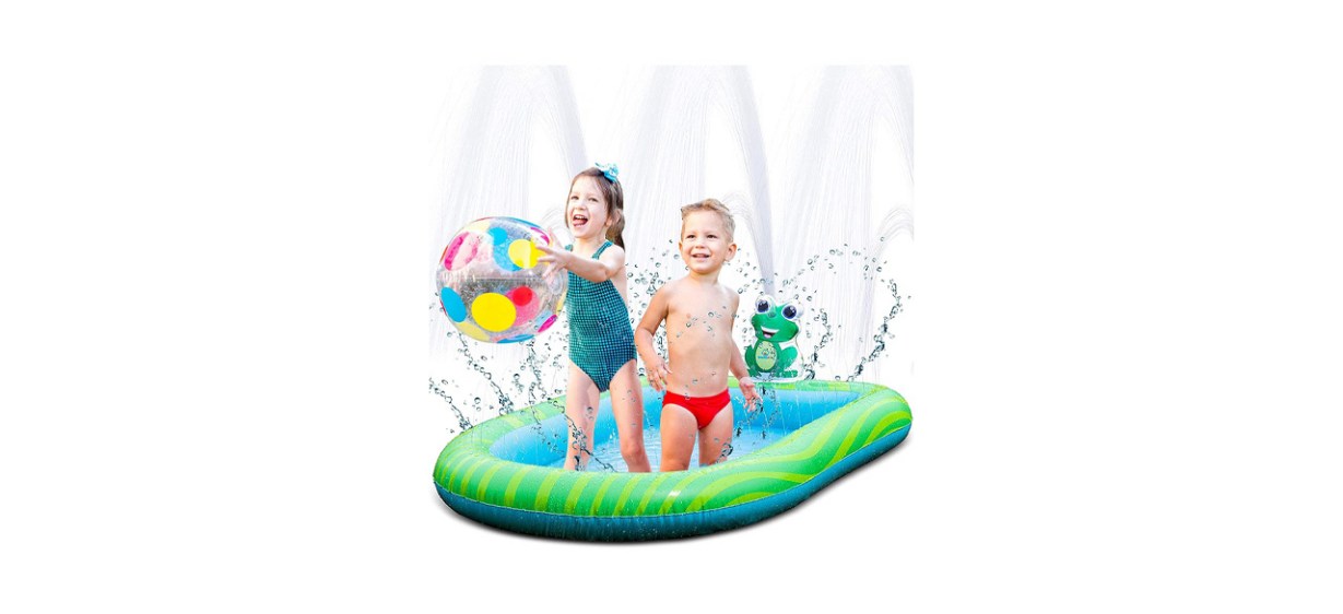 Splashin'kids 3-in-1 Inflatable Sprinkler Pool Splashin'kids 3-in-1 Inflatable Sprinkler Pool