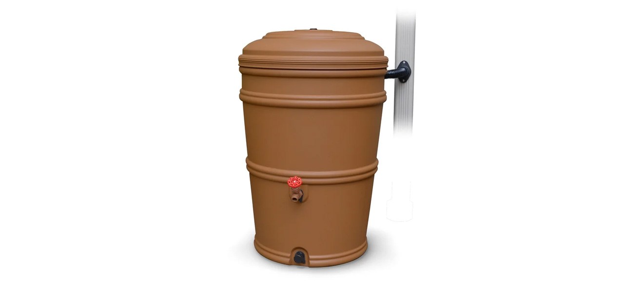 Best EarthMinded 45-Gallon Plastic Rain Barrel