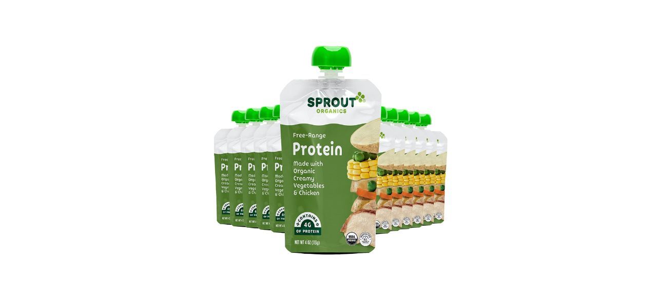 Best Sprout Organic Baby Food Pouches - 12 Pack