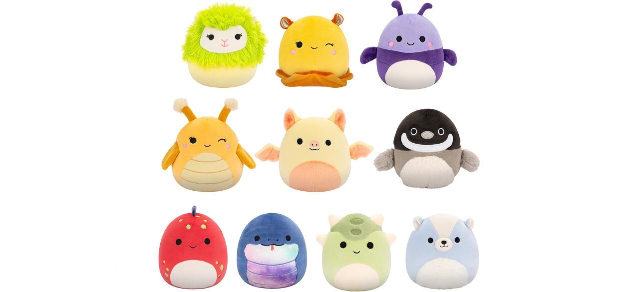 Squishmallows Original 5-Inch 10-Pack