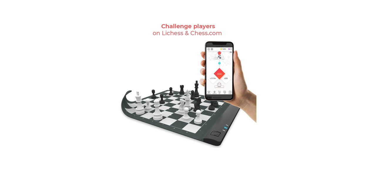 Best Square Off Pro Portable Roll Up Chess Board Set