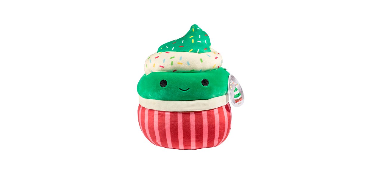 Squishmallow 5 Inch Chantal the Cupcake Christmas Plush Toy - Owl