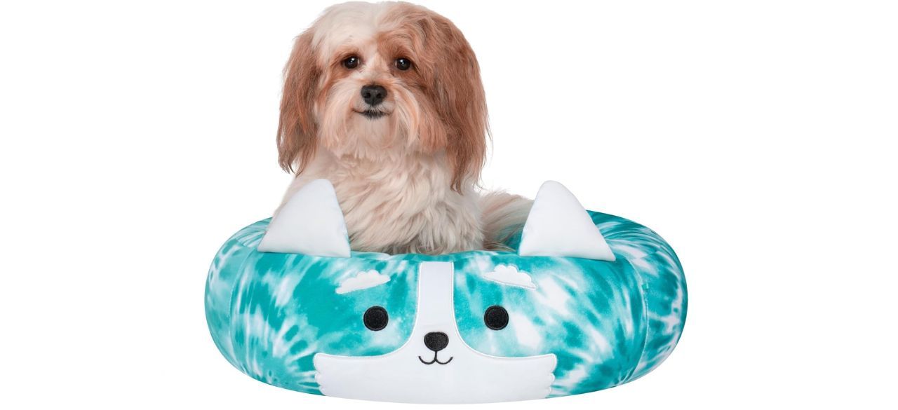 Squishmallows Original 20-Inch Halver The Corgi Pet Bed