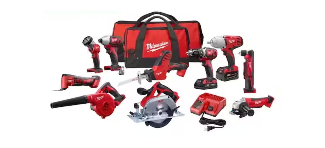 Milwaukee Lithium-Ion Cordless Combo Kit (10-piece)