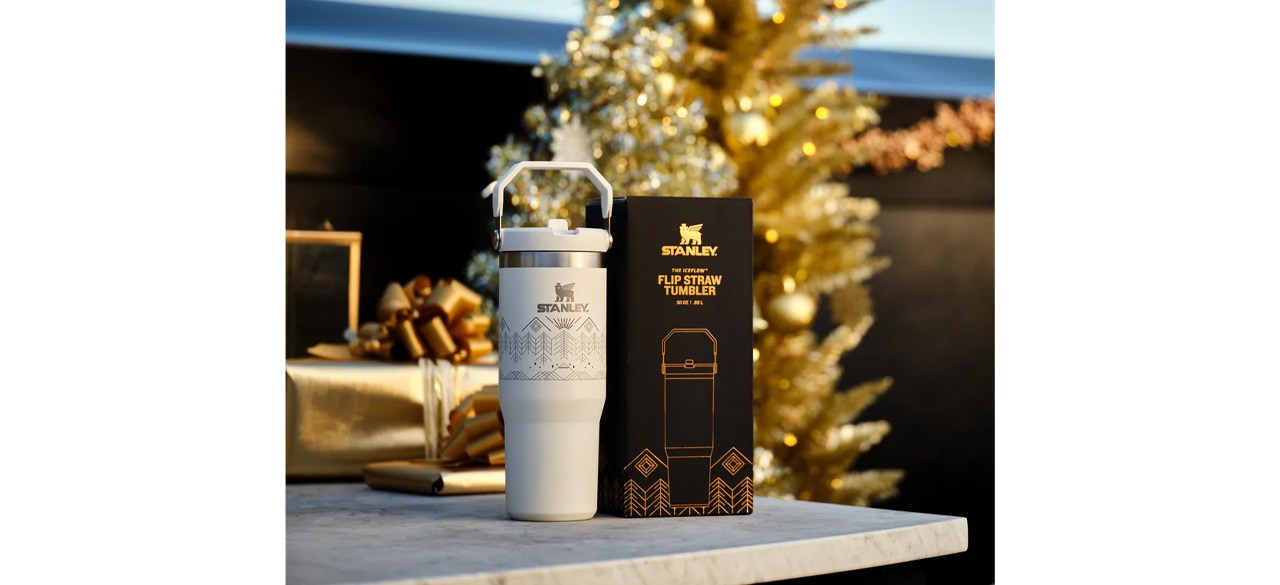 Stanley launched a Winterscape Collection that includes the FlowState  Tumbler