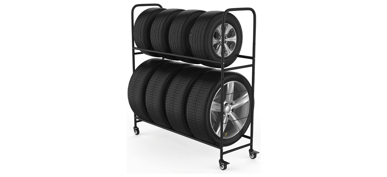 Steelaid Mobile Tire Rack