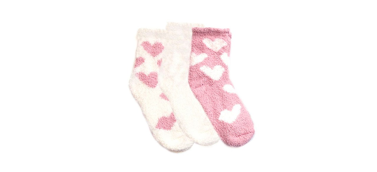 Best Stems Women's Heart Cozy Socks