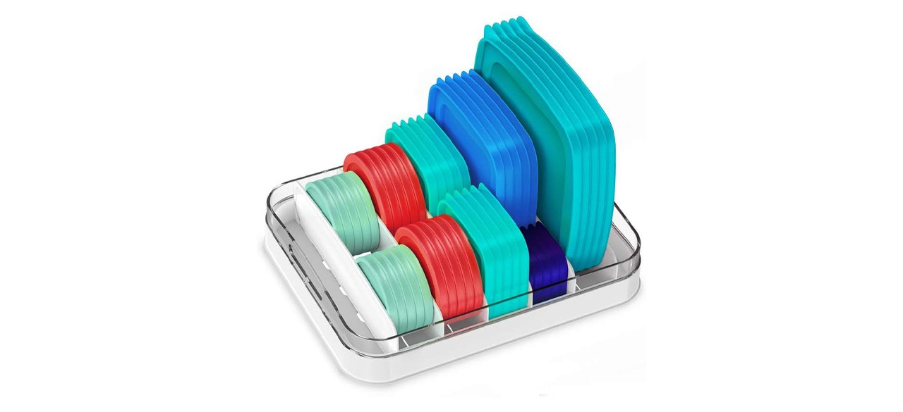 Best EVERIE Food Container Lid Organizer