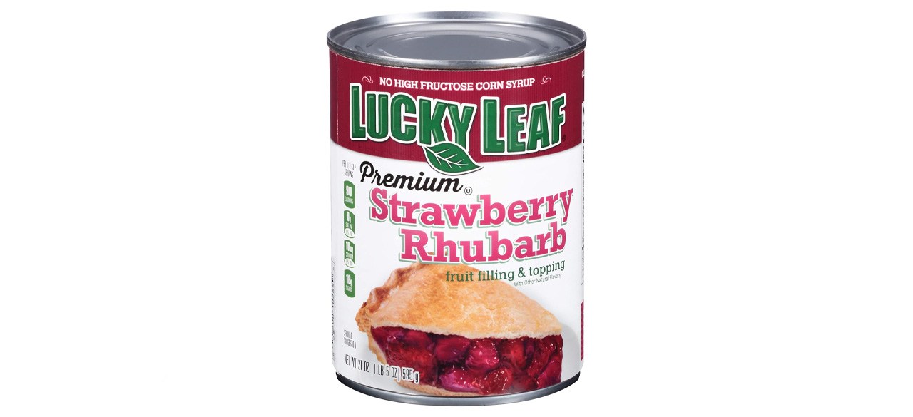 strawberry-rhubarb pie filling