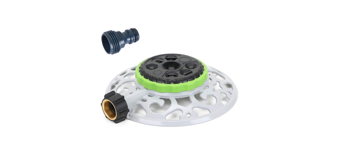 best STYDDI 8-Pattern Stationary Water Sprinkler