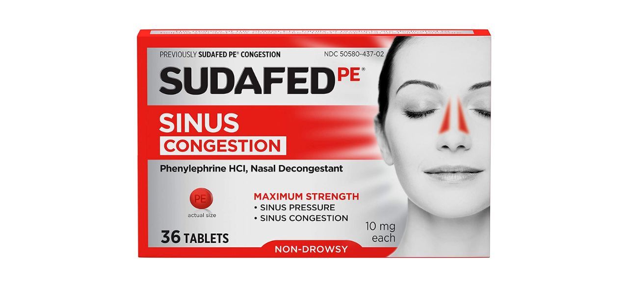 Sudafed PE Maximum Strength