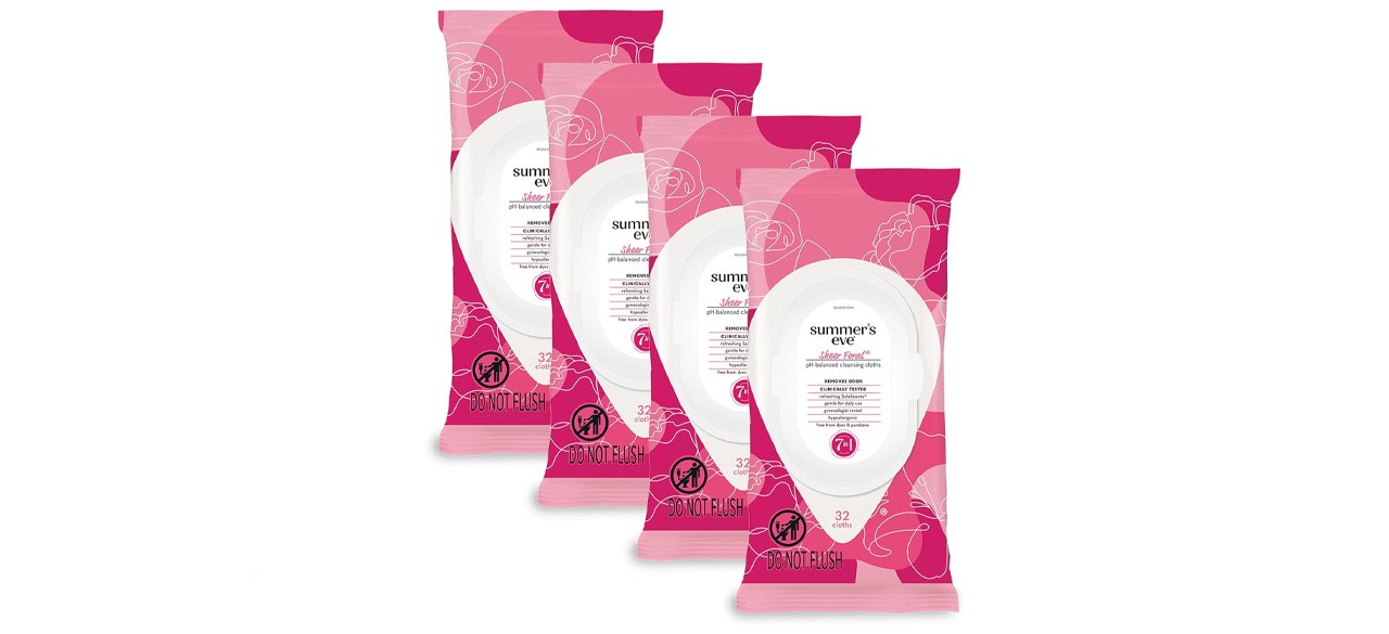 Summer's Eve Five-in-One Cleansing Cloths