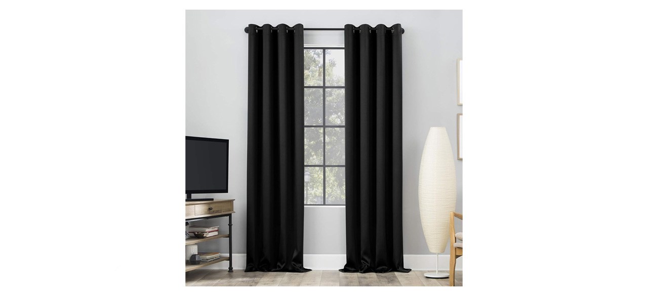 Sun Zero Oslo Theater Grade 52x84 Inch Extreme Blackout Curtain Panel