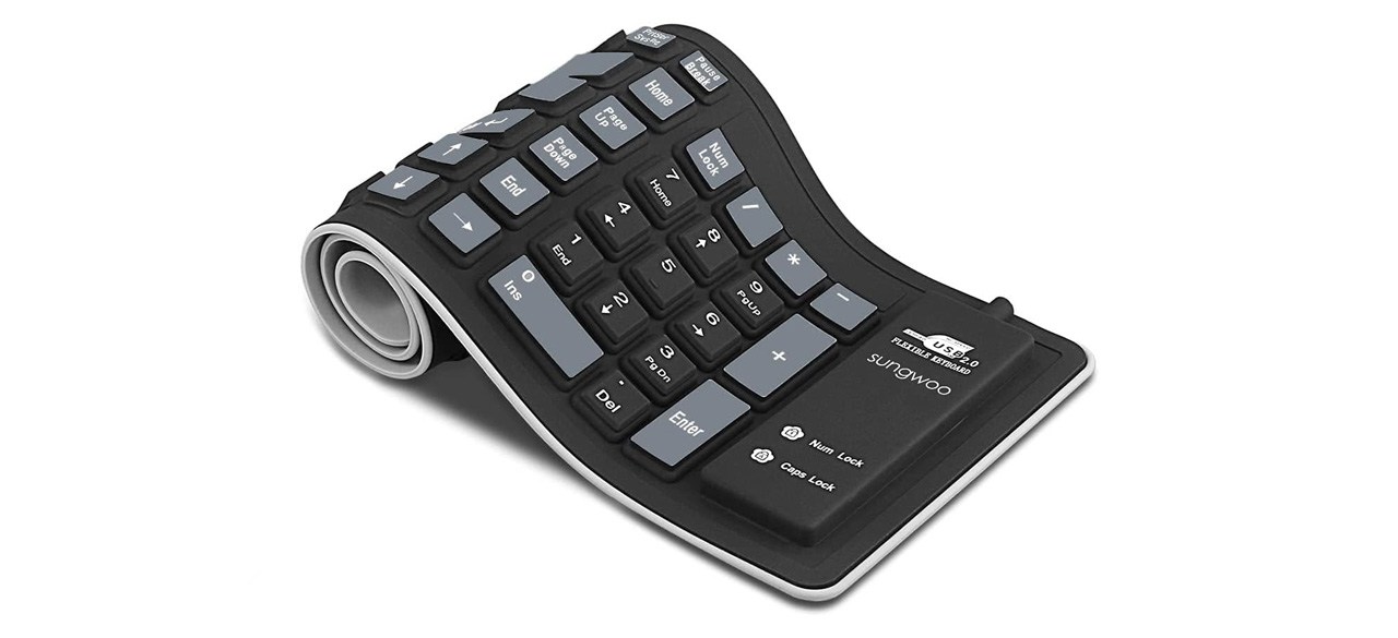 Sungwoo Foldable Silicone Keyboard