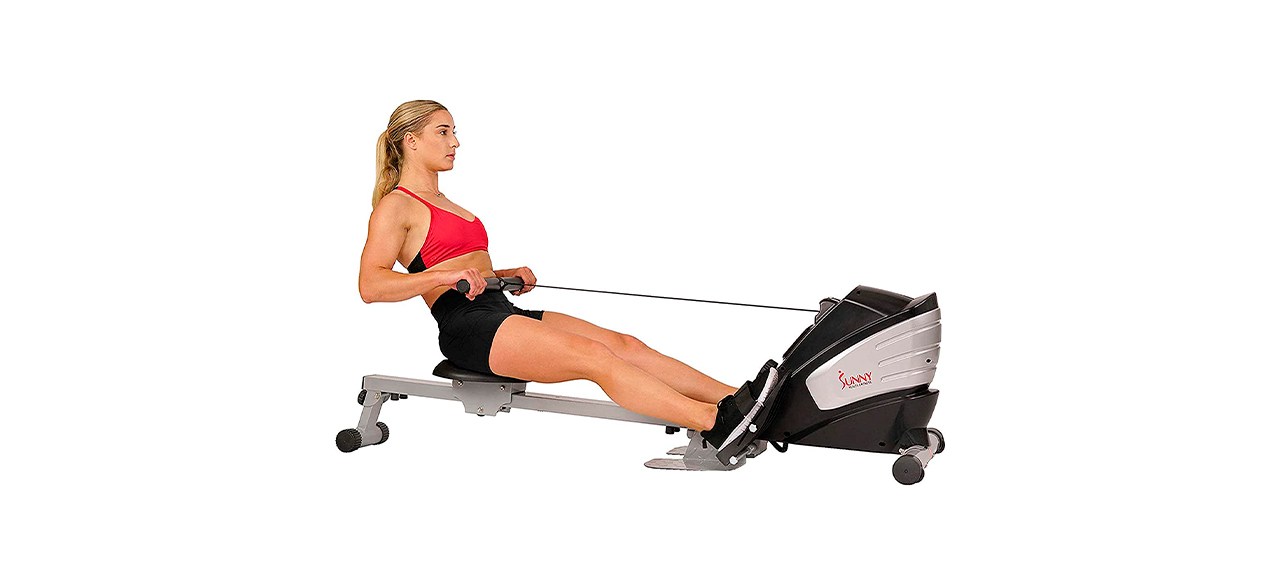 Best Sunny Health & Fitness Dual Function Magnetic Rowing Machine